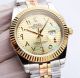 High Replica Rolex Datejust Watch Yellow Gold Face 2-Tone Yellow Gold strap Fluted Bezel  41mm (2)_th.jpg